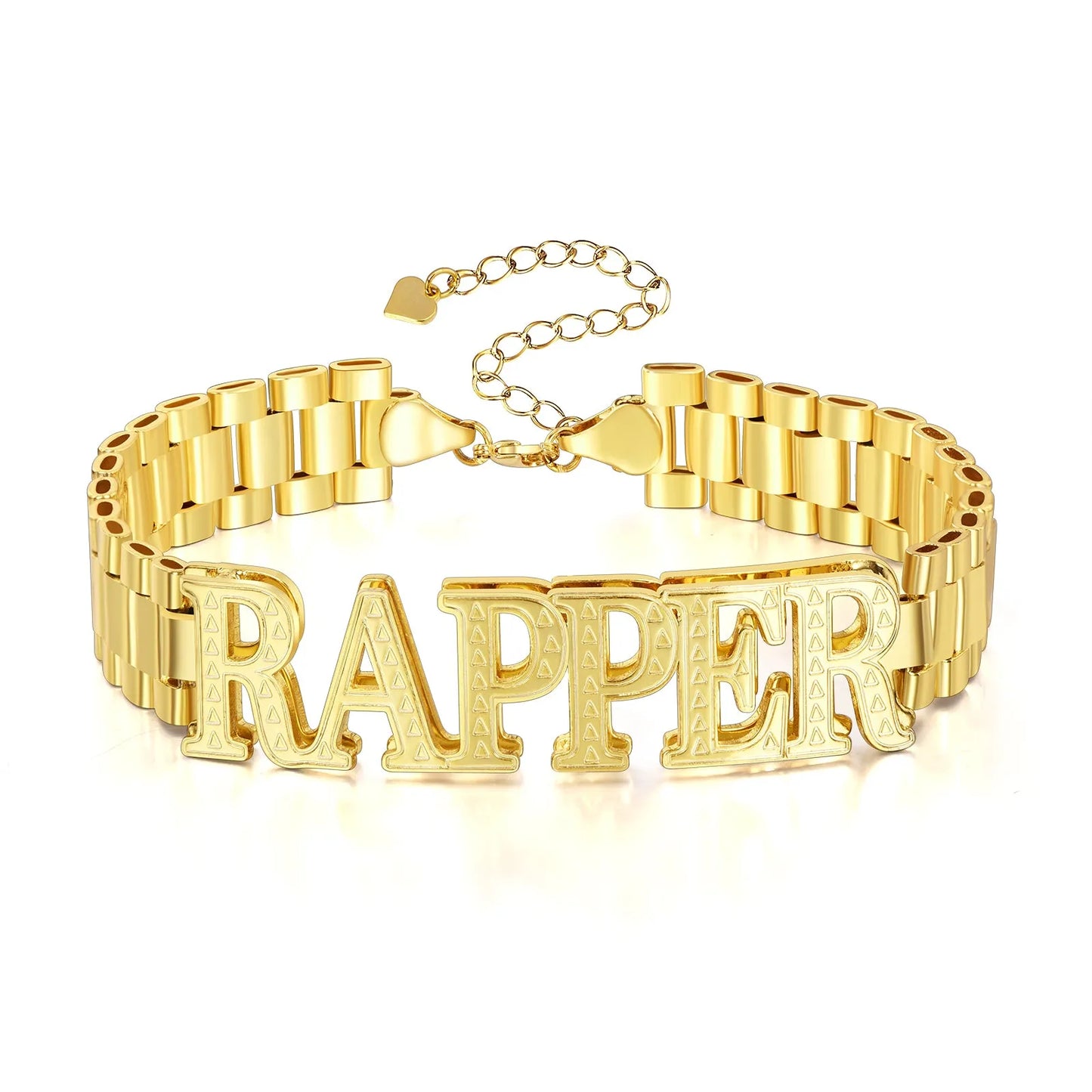 VVS sieraden 14K gouden aangepaste naamplaatje choker