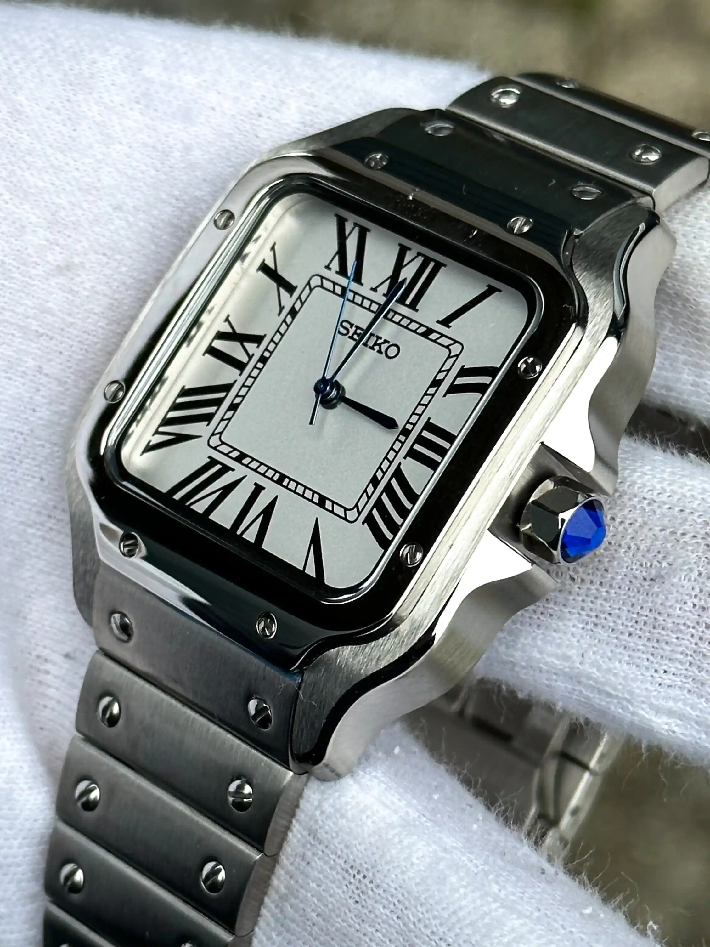 SEIKO MOD SANTOS | WEISS