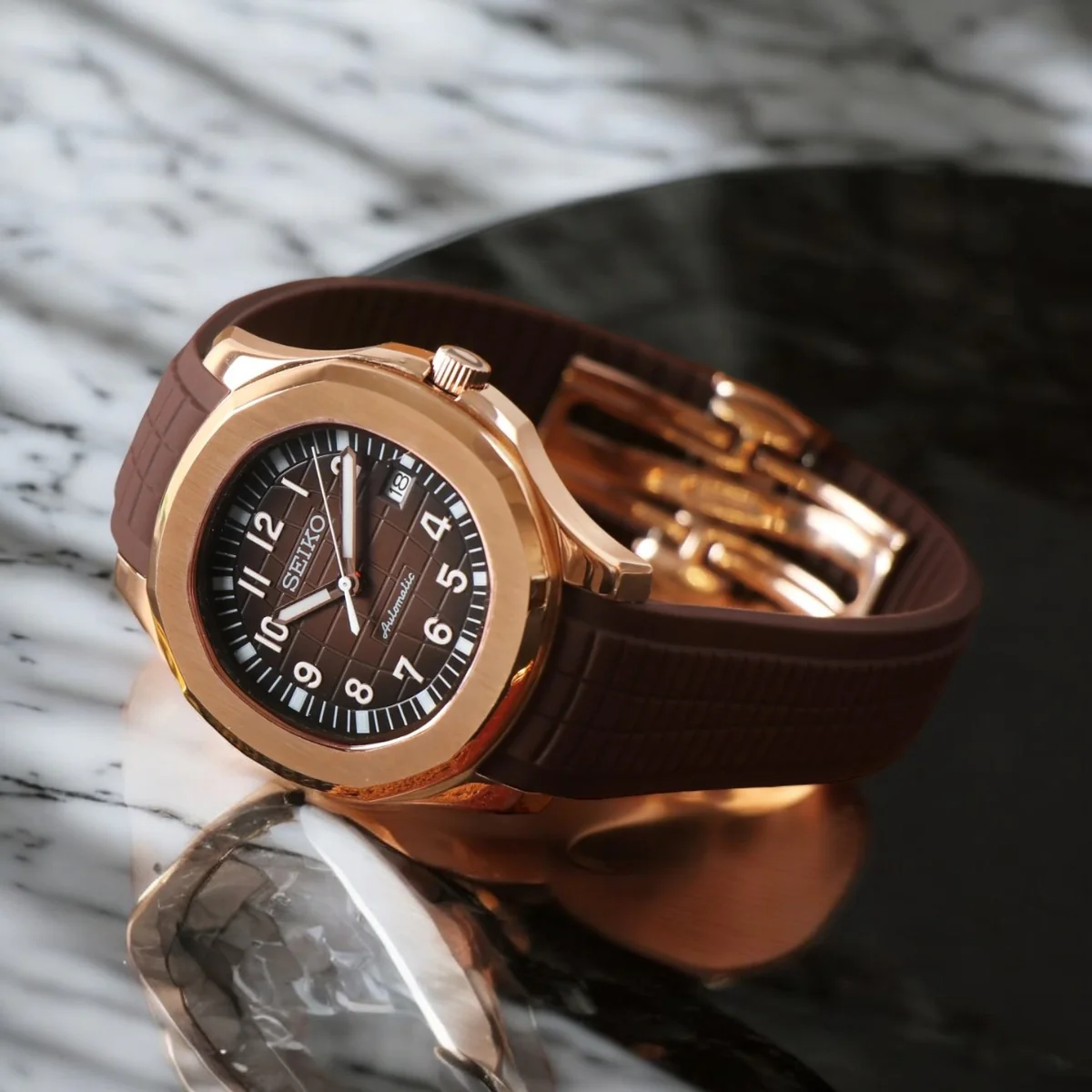 SEIKO MOD AQUANAUT | ROSÉGOLD