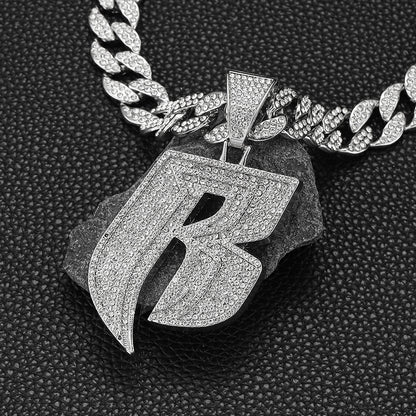 Ruff Ryder Pendant Cuban Chain