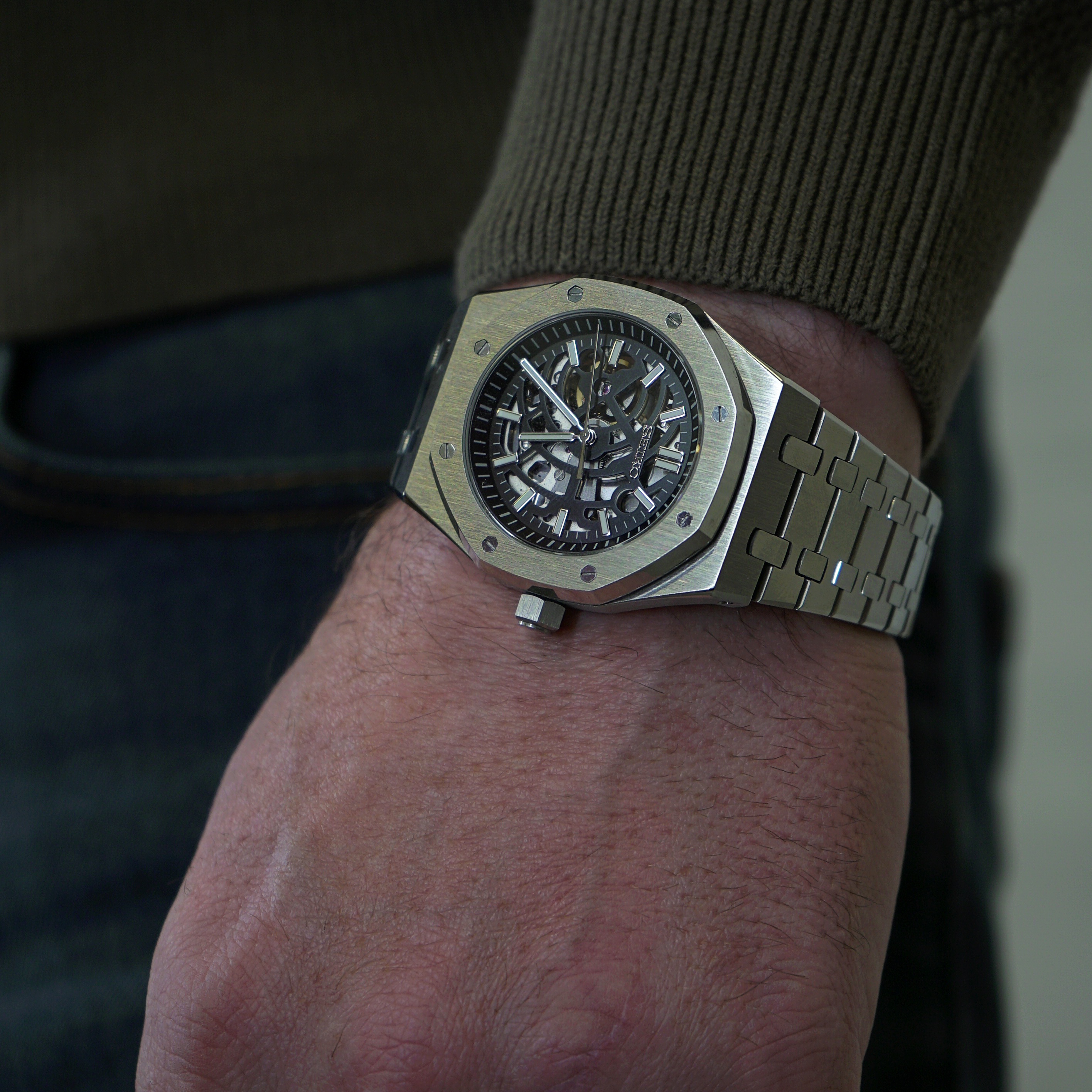 Seiko Mod Royal Oak - Skeleton