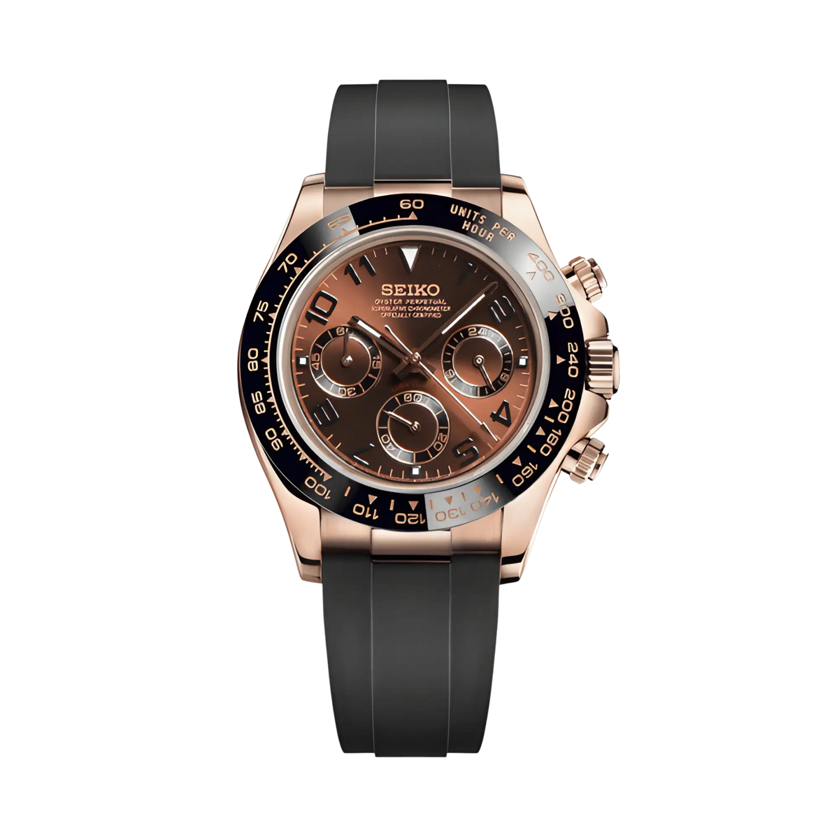 SEIKO MOD DAYTONA | ROSÉGOLD