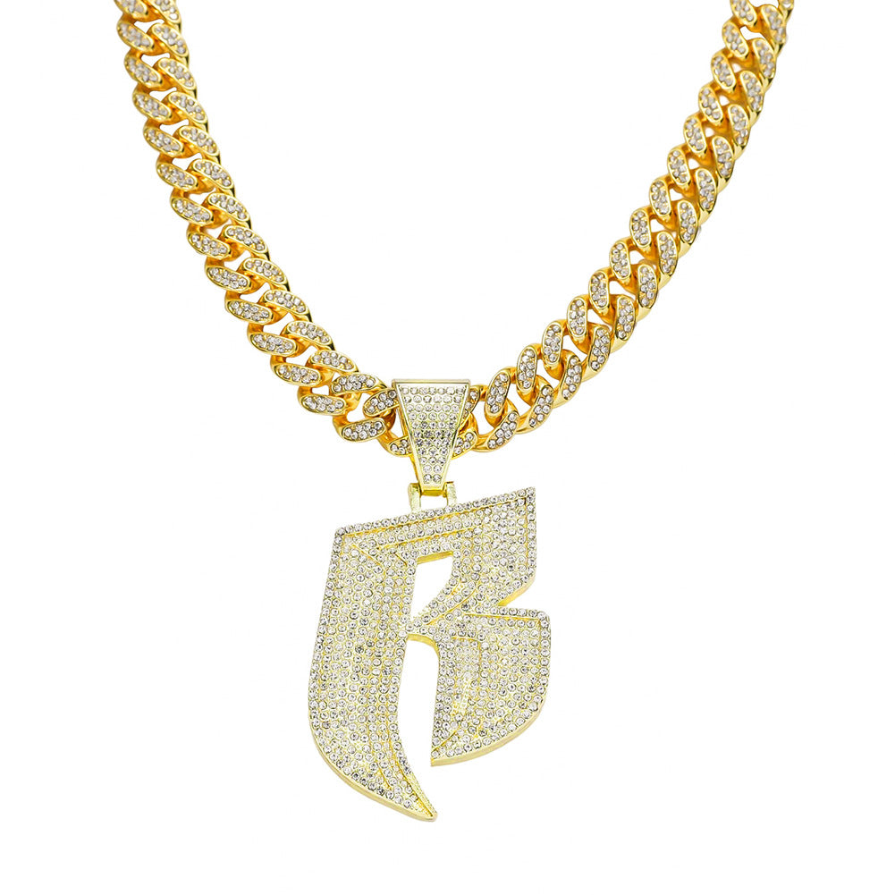 Ruff Ryder Pendant Cuban Chain