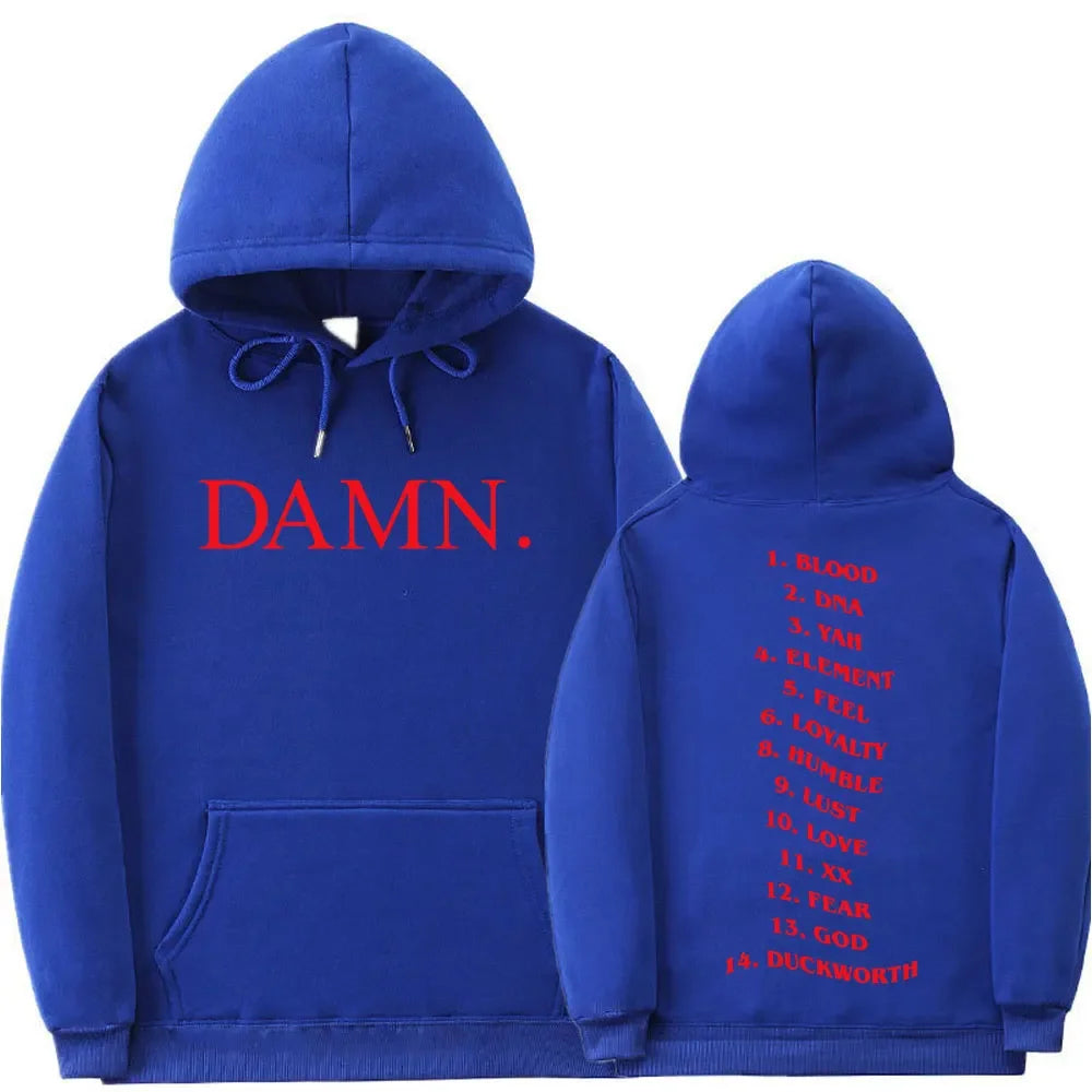 Damn Kendrick Lamar Graphic Hoodies Pullover Sweatshirt