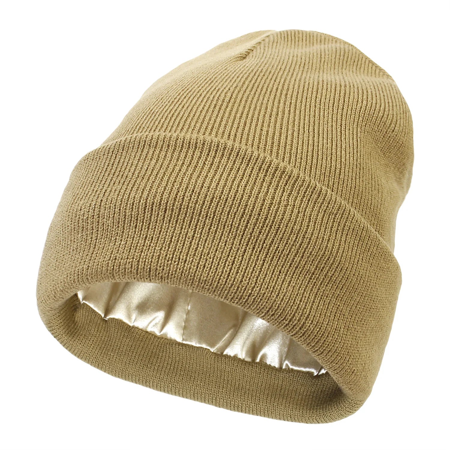 Frizz-Free Satin Hair Beanie