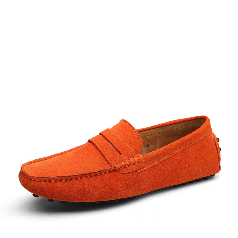 Mason „Orange“ Freizeit-Loafer aus echtem Leder