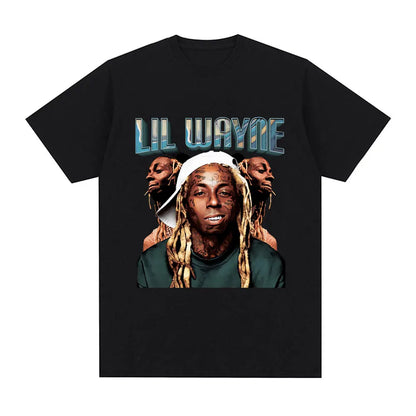 Rapper Lil Wayne Graphic T-shirt