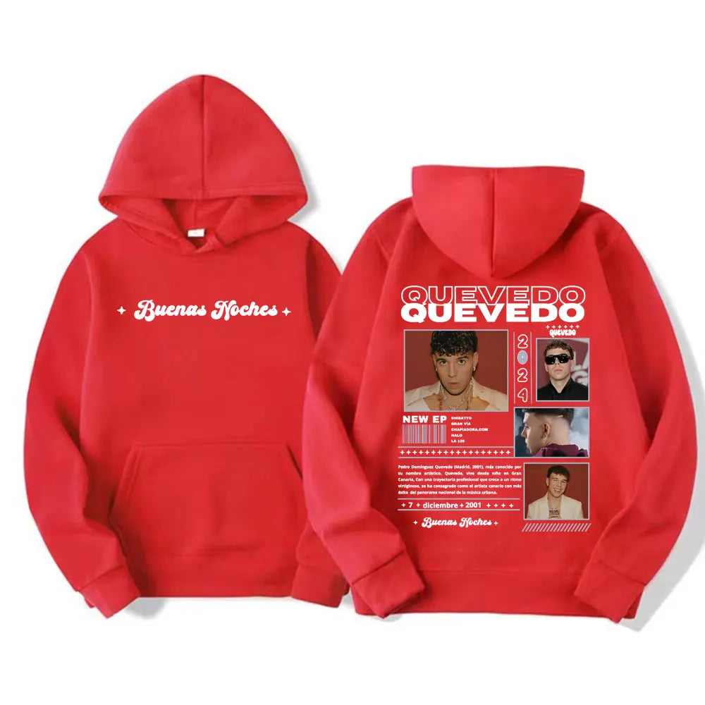 Quevedo Buenas Noches Graphic Hoodie