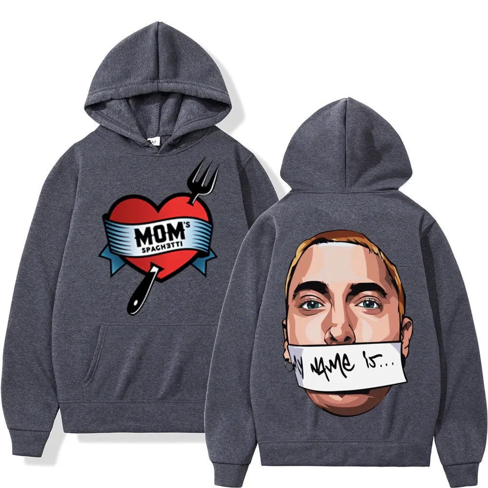 Eminem Mom's Spaghetti/My Name Is Graphic Hoodie