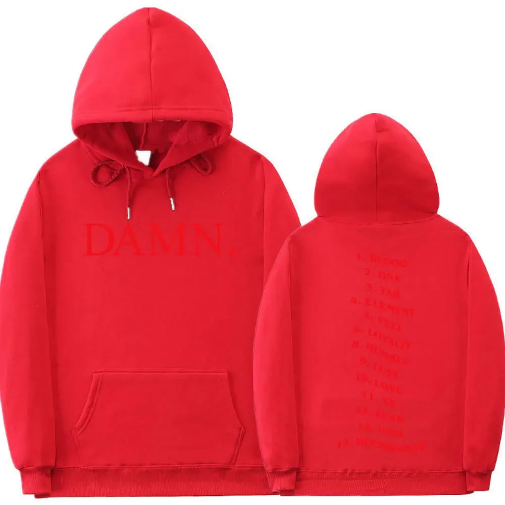 Damn Kendrick Lamar Graphic Hoodies Pullover Sweatshirt