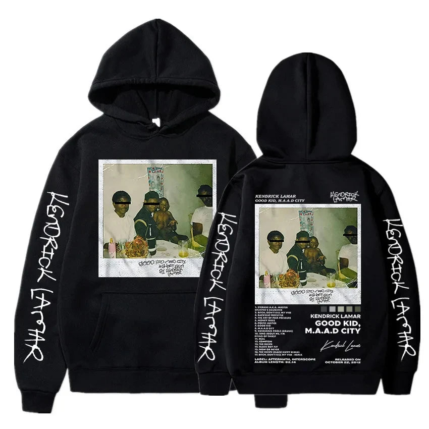 Kendrick Lamar Good Kid Album Graphic Hoodie