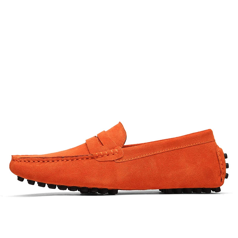 Mason „Orange“ Freizeit-Loafer aus echtem Leder