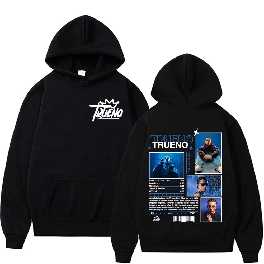 Trueno Album Cover Graphic Hoodie