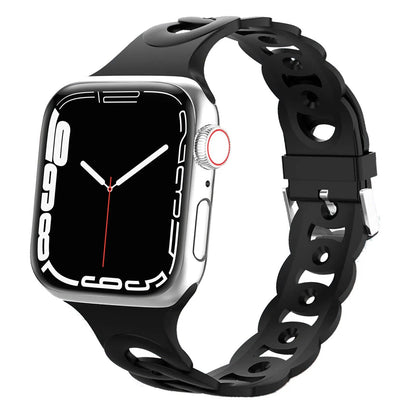 Compatible with Apple Watch -  Silicone Pattern Watch Band