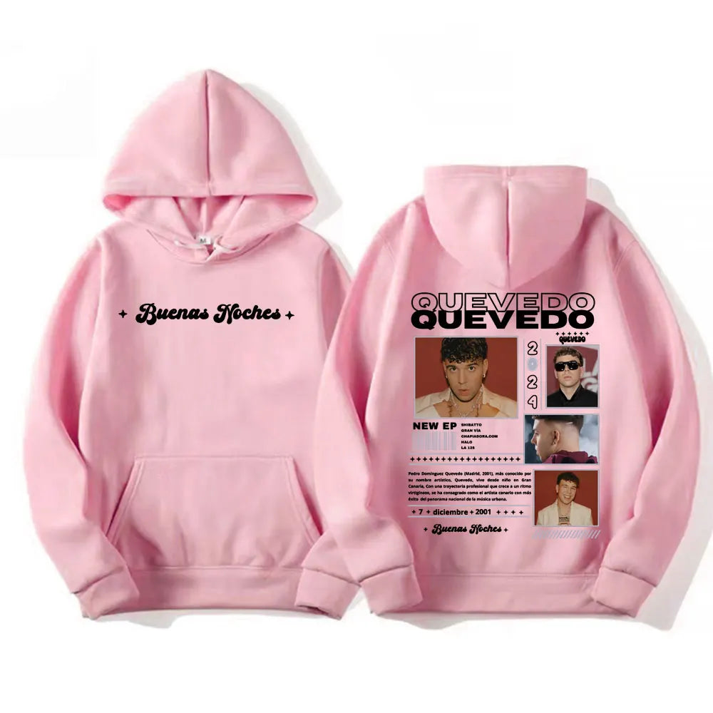 Quevedo Buenas Noches Graphic Hoodie