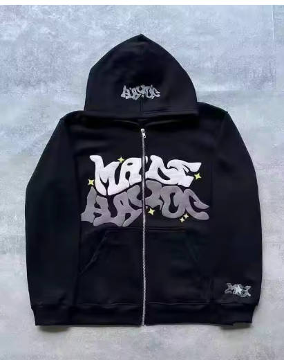 StarLuxe Y2K Zip Hoodie