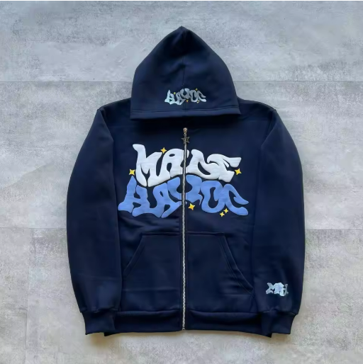 StarLuxe Y2K Zip Hoodie