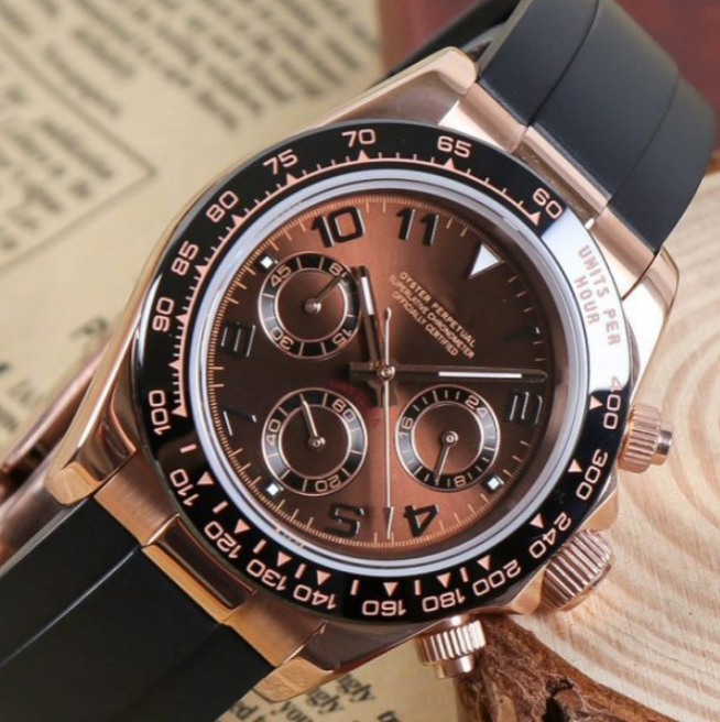 Seiktona Daytona Chronograph | Rose Gold