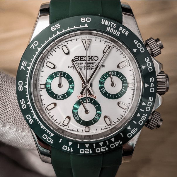 SEIKO MOD DAYTONA | EMERALD