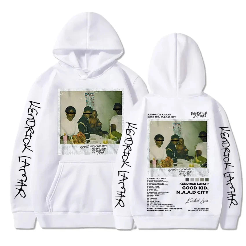 Kendrick Lamar Good Kid Album Graphic Hoodie