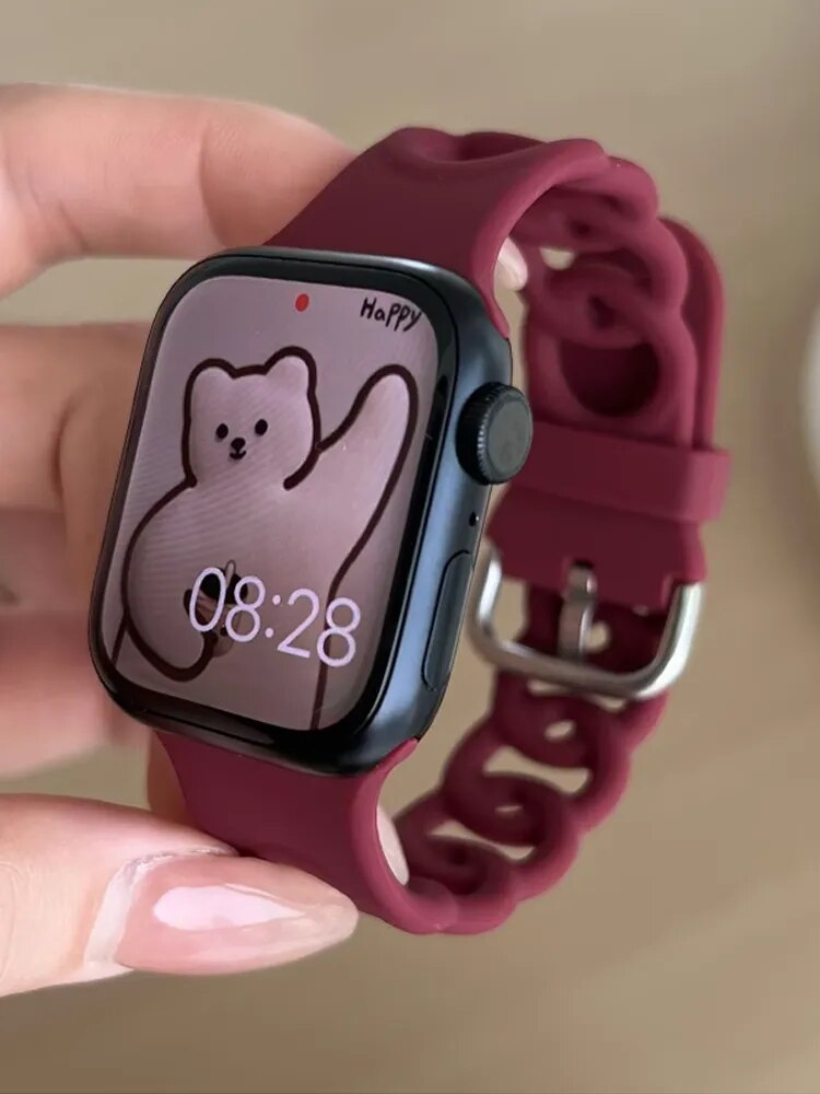 Silicone Strap for Apple Watch