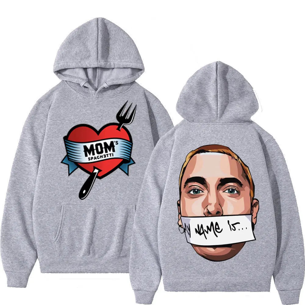 Eminem Mom's Spaghetti/My Name Is Graphic Hoodie