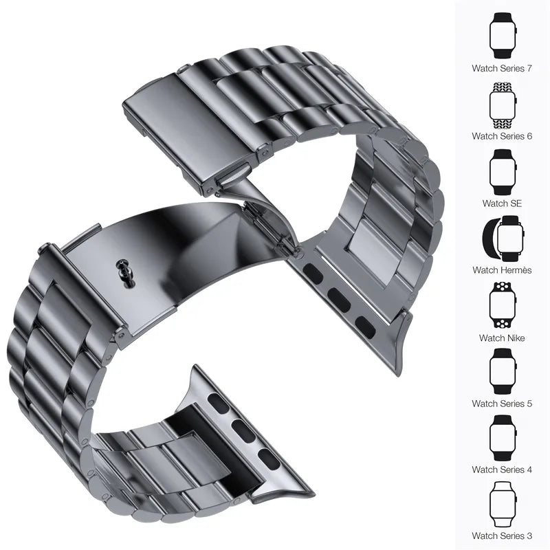 Stainless Steel Apple Watch Band