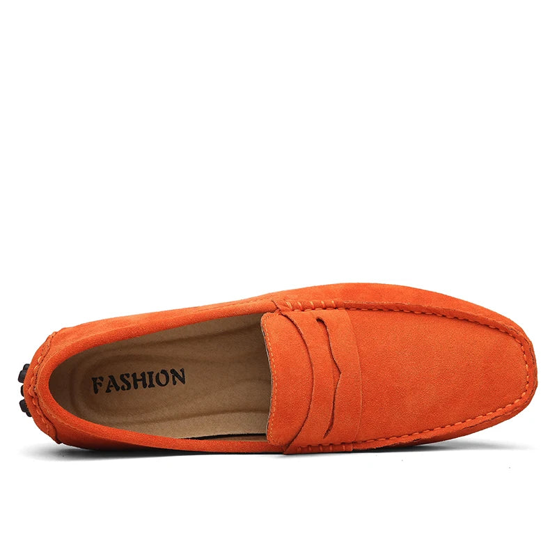 Mason „Orange“ Freizeit-Loafer aus echtem Leder