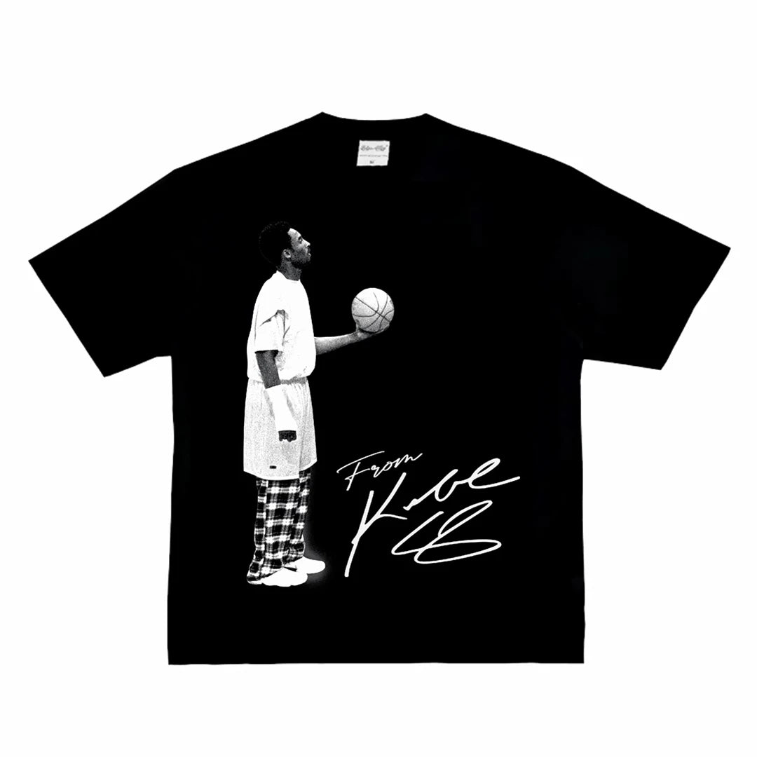 Kobe Bryant Never Give Up Graphic T-Shirt