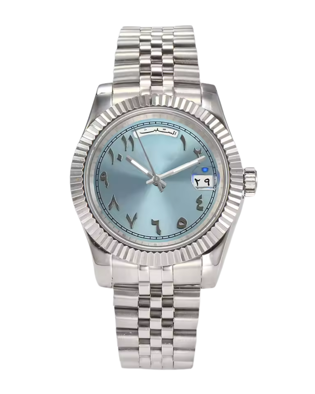 VVS Arabic Datejust | Blue Ice