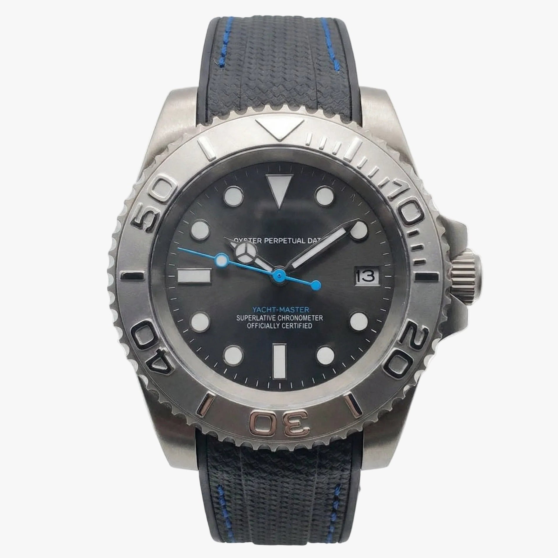 CUSTOM SEIKOSUB YACHT MASTER EDTION TITANIUM MOD - Monomods
