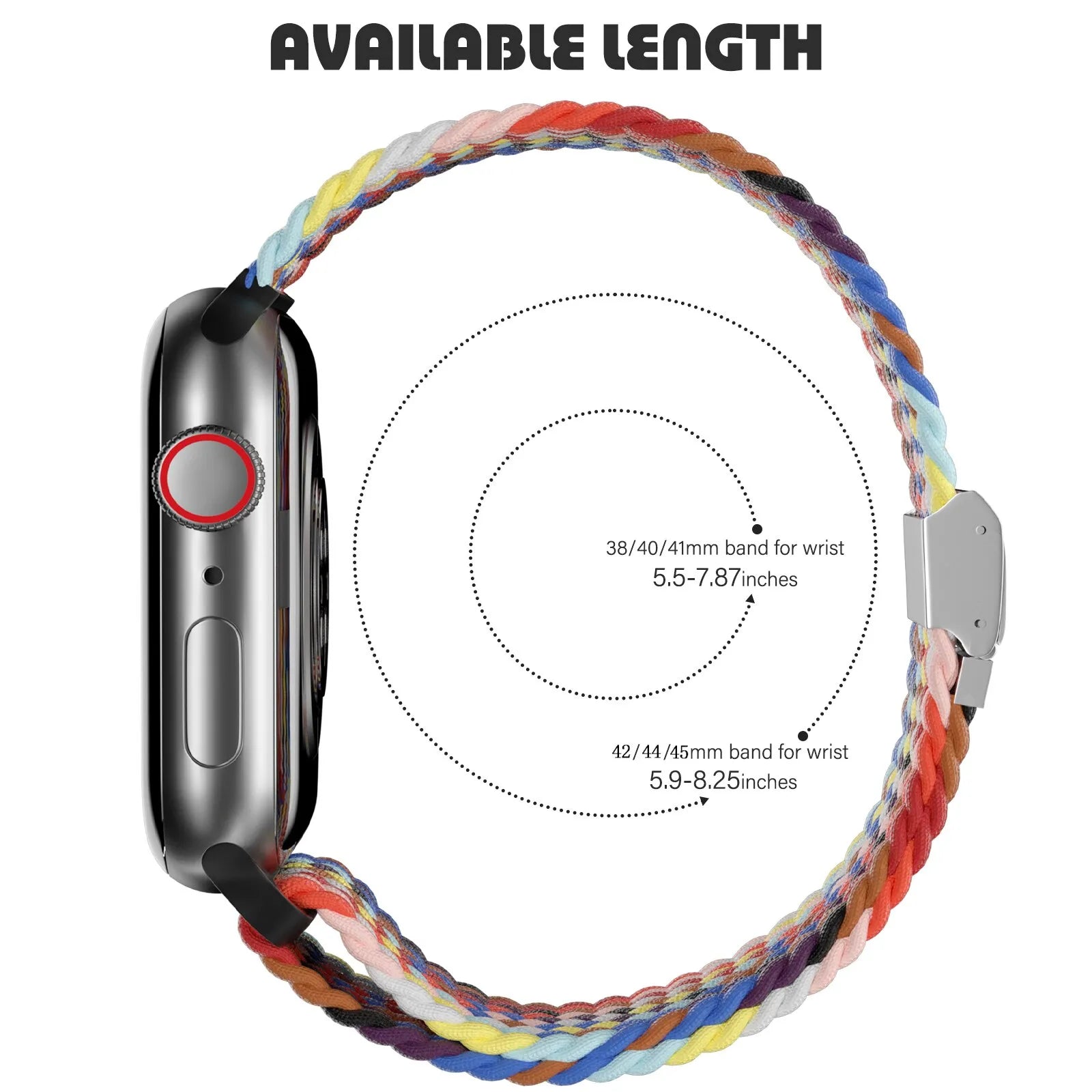 2 für 1 geflochtenes Loop-Armband für die Apple Watch - BOGO