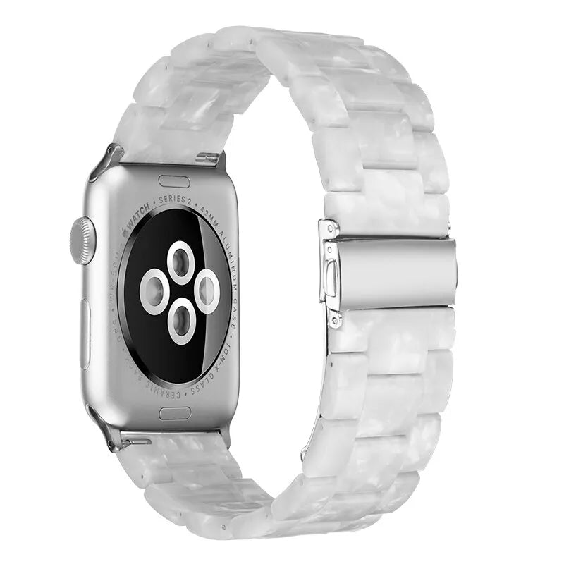 Kompatibel mit Apple Watch – Uhrenarmband mit Blumenmuster