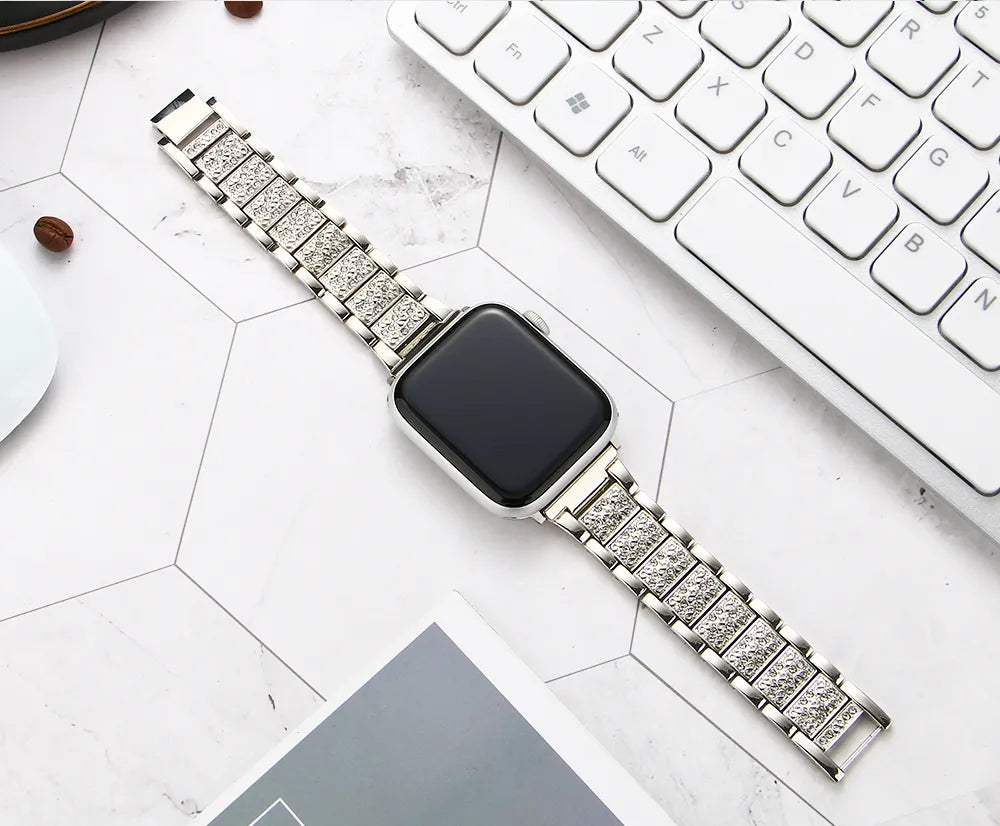 Bling-Diamant-Armband für die Apple Watch