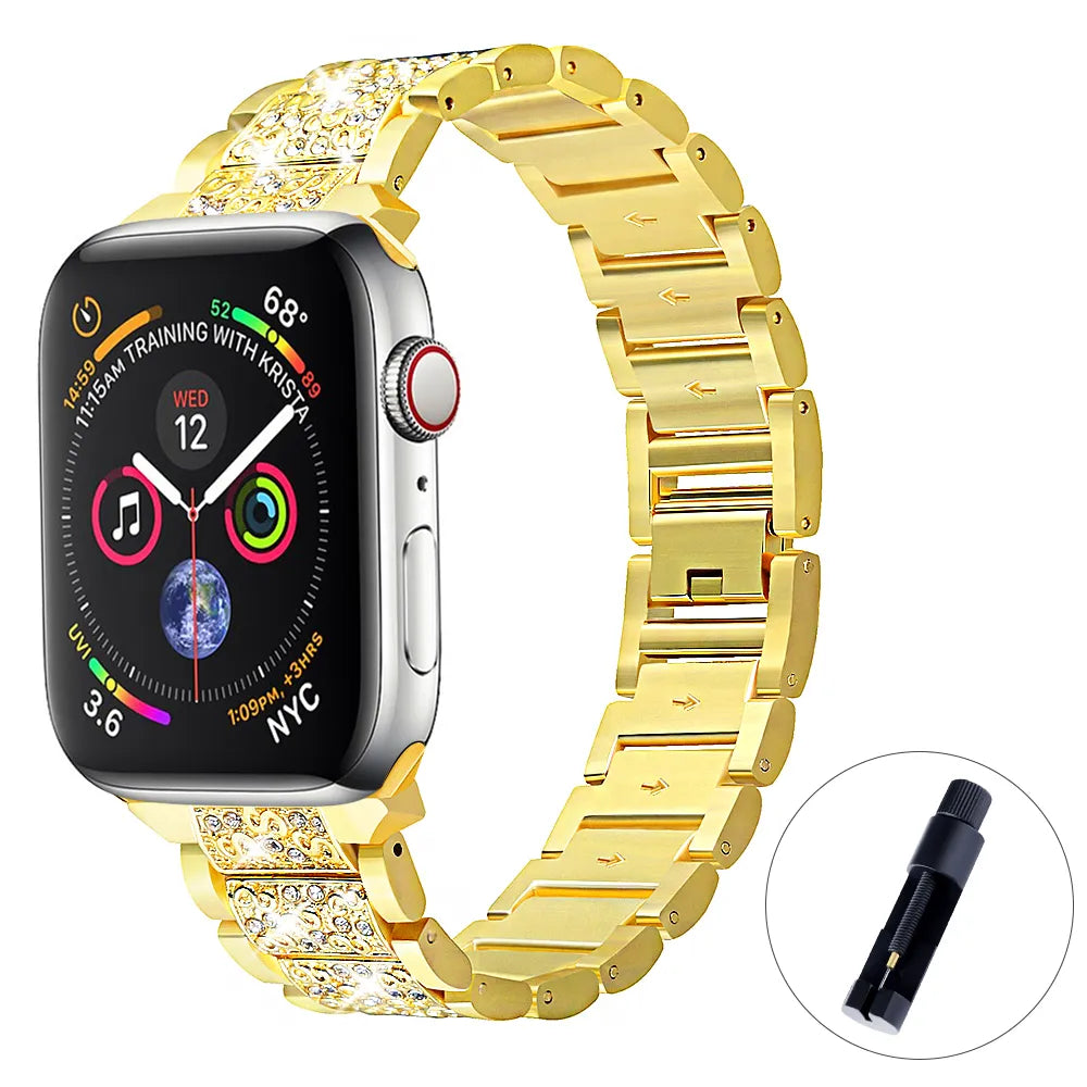 Bling-Diamant-Armband für die Apple Watch