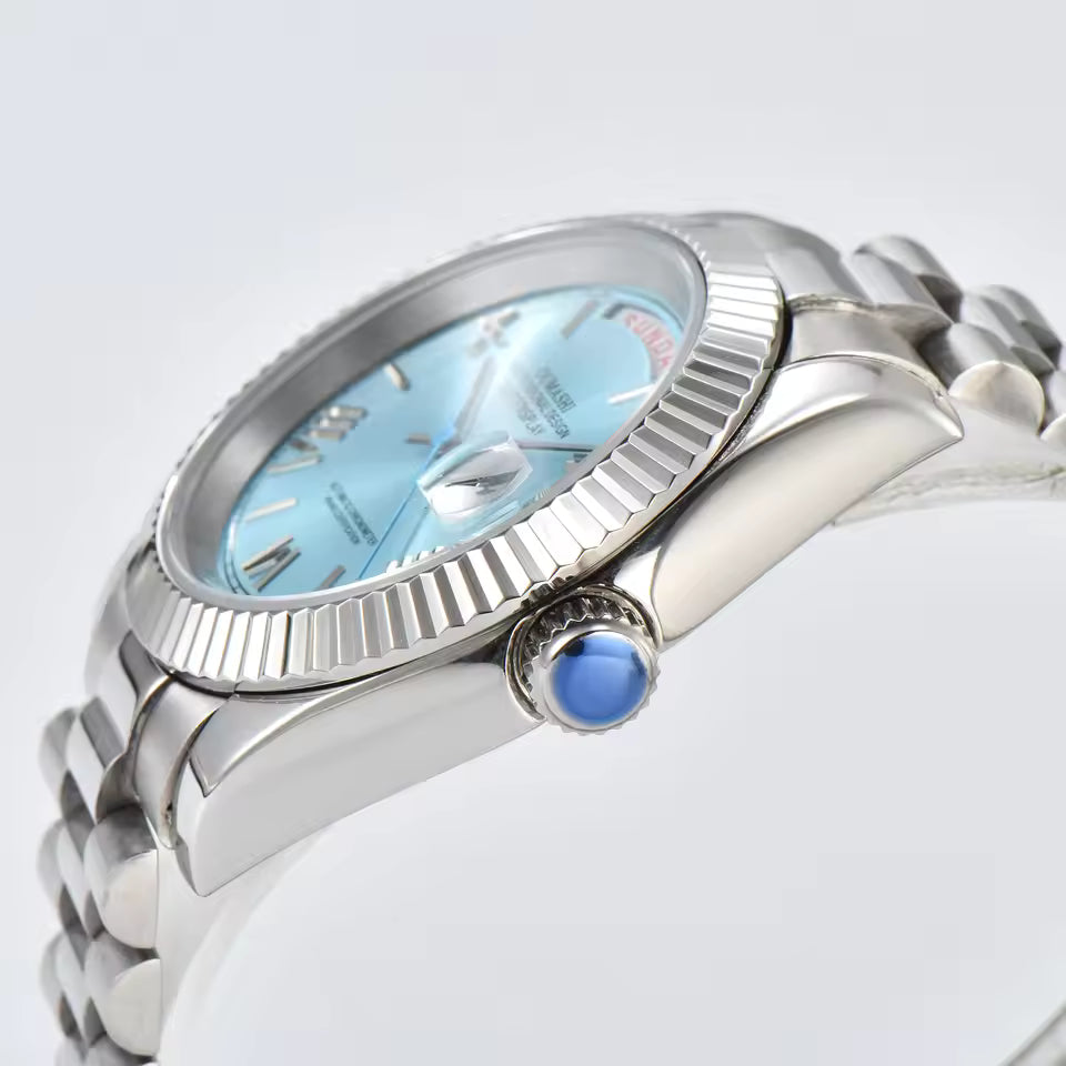 VVS Arabic Datejust | Blue Ice