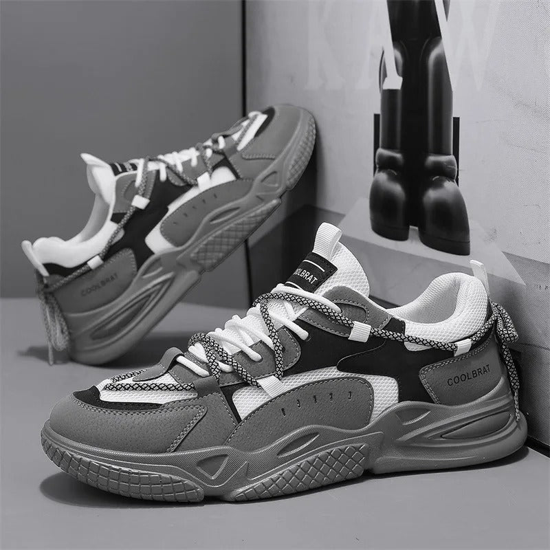 Retro Running Basketball Shoes- Comfortable, Breathable, & Cushioned Sneakers