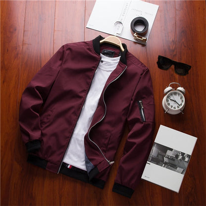 Visserie Casual Bomber Jacket