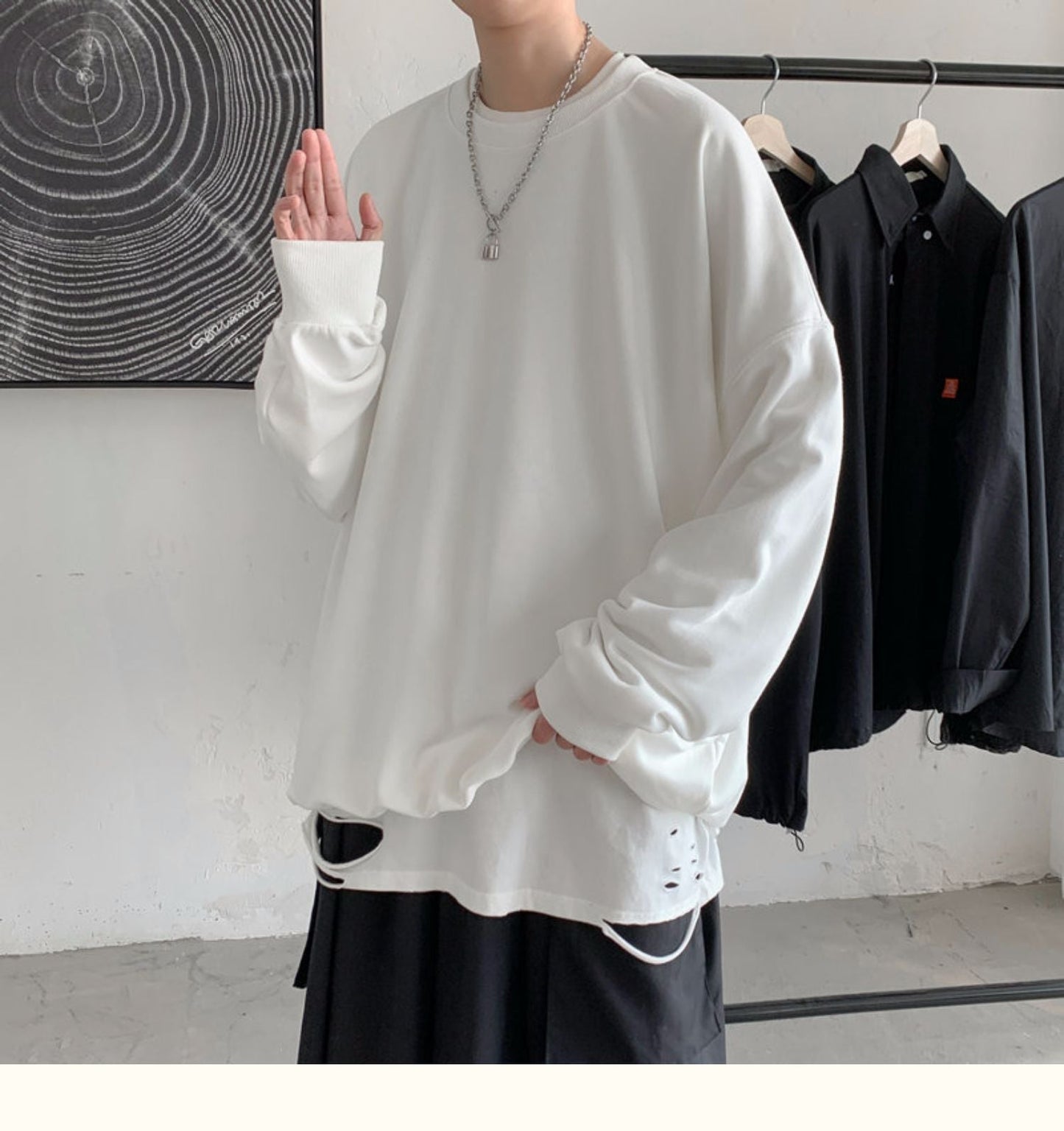 CrewCode Oversized Sweatshirt