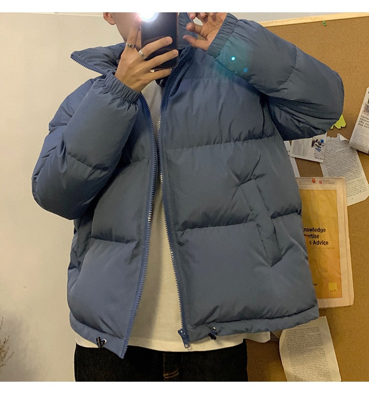 Pufferjacke im Harajuku-Stil