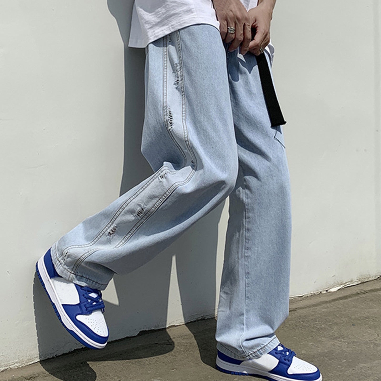 OG Baggy Denim Wide Leg Streetwear Style Pants