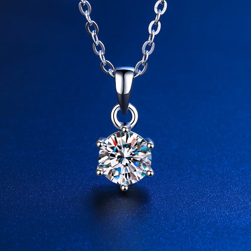 VVS Jewelry hip hop jewelry 925 Sterling Silver 1ct/2ct/3ct VVS1 Moissanite Diamond Necklace