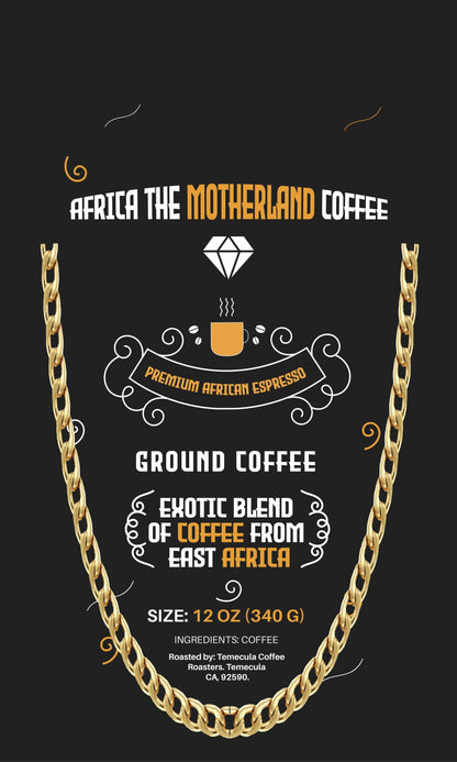 VVS Jewelry hip hop jewelry Africa the Motherland Coffee