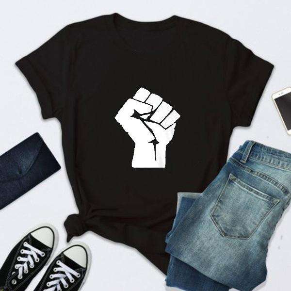 VVS Jewelry hip hop jewelry BLM Resistance T Shirt