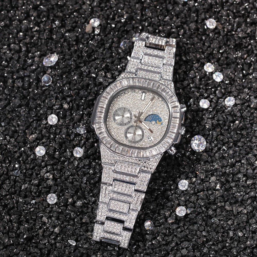 VVS Jewelry hip hop jewelry Don Baguette Icy Watch