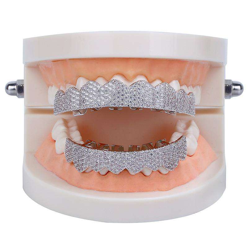 VVS Jewelry hip hop jewelry Gold/Platinum Full Bling Grillz