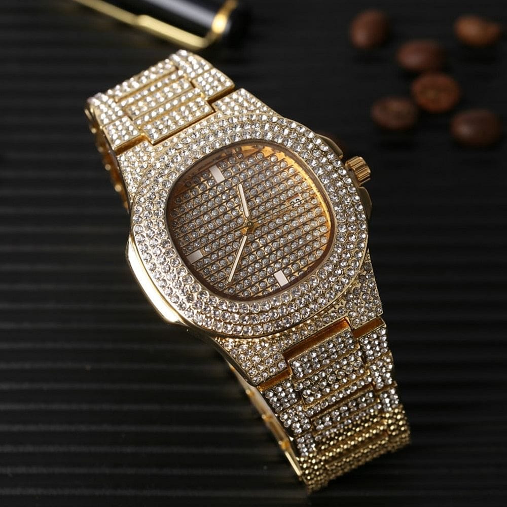 VVS Jewelry hip hop jewelry Hype Series Set (Watch, Bracelet & Ring)