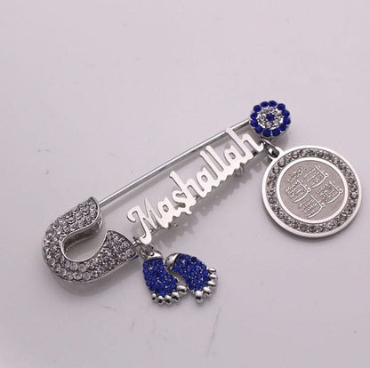 VVS Jewelry hip hop jewelry Iced Out Islam Baby Pin Brooch