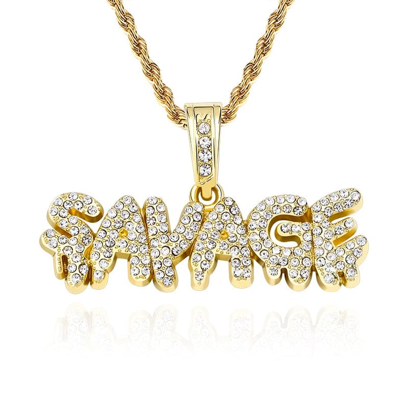 VVS Jewelry hip hop jewelry Imma Savage Necklace