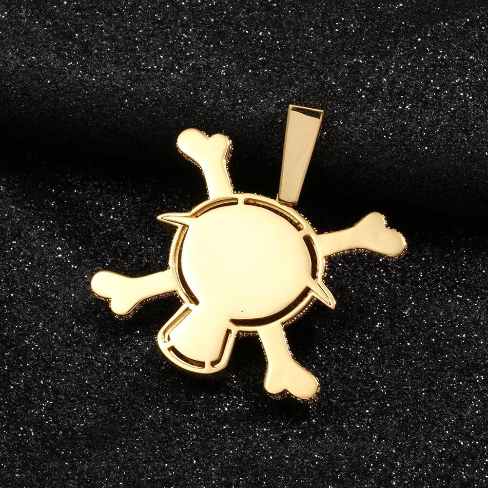 VVS Jewelry hip hop jewelry King Crossbone Pirate Skull  Pendant